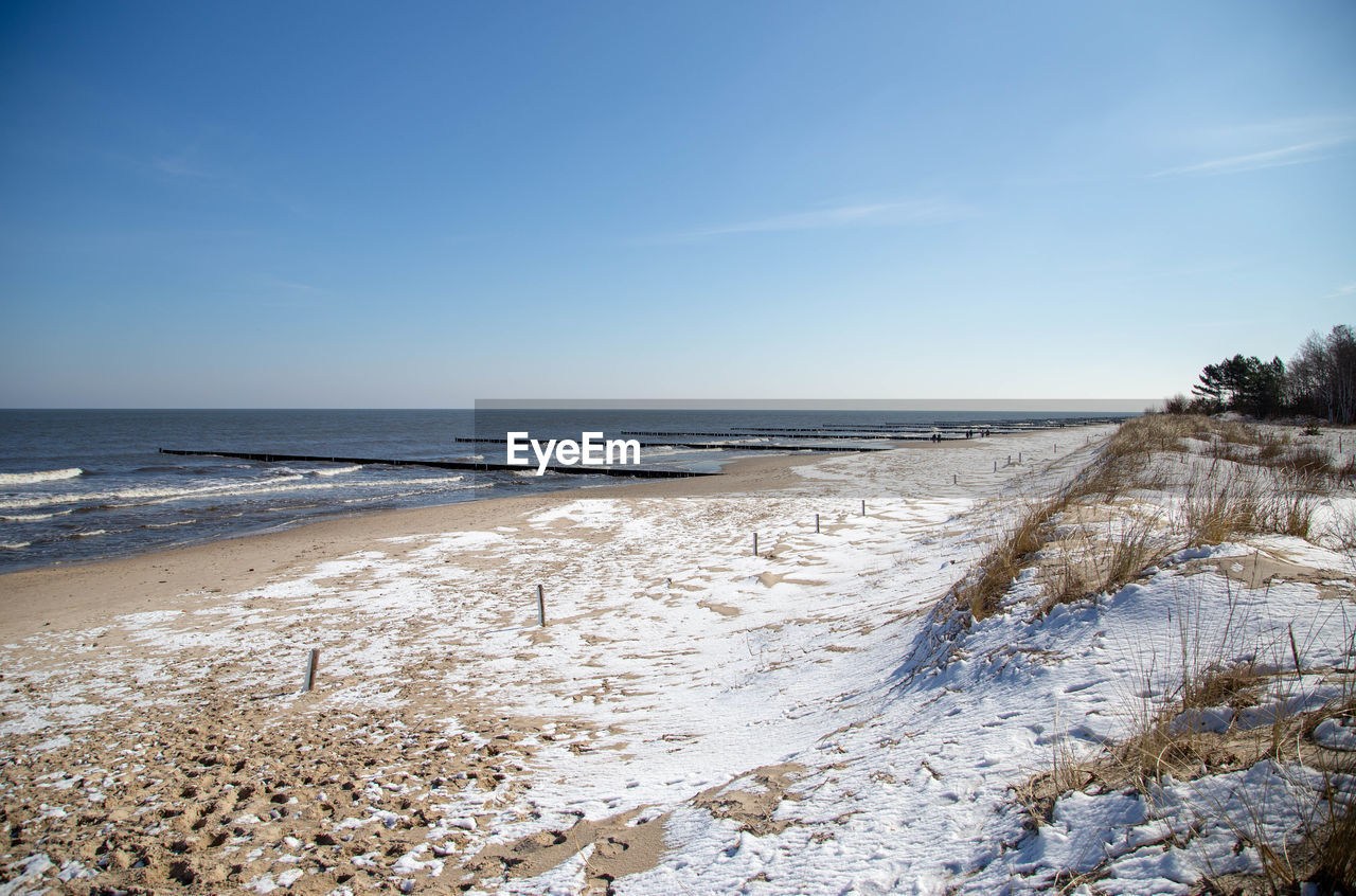 VIEW OF BEACH AGAINST SKY