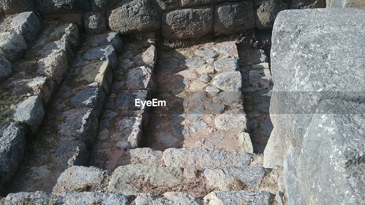 VIEW OF STONE WALL