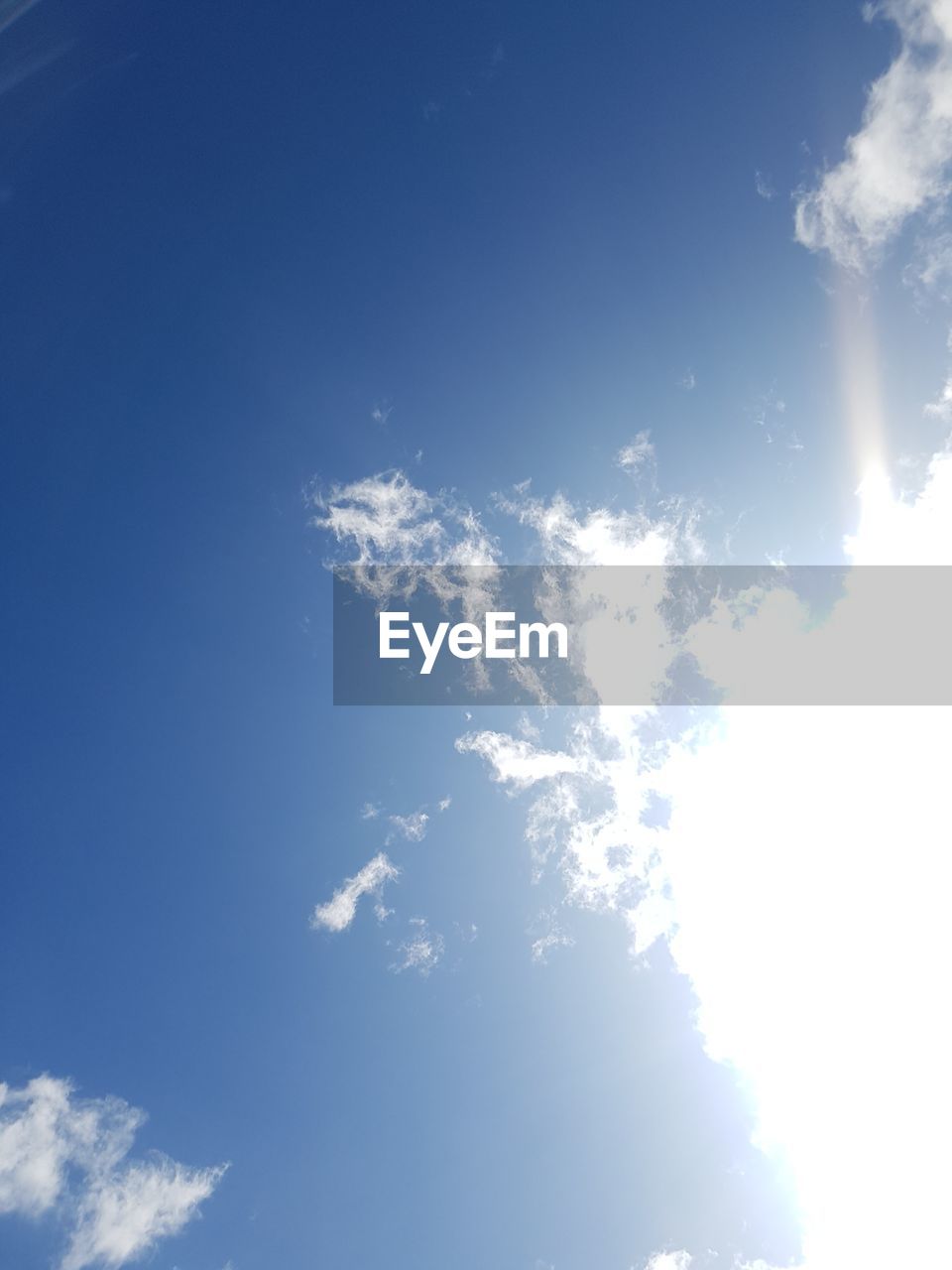 LOW ANGLE VIEW OF BLUE SKY