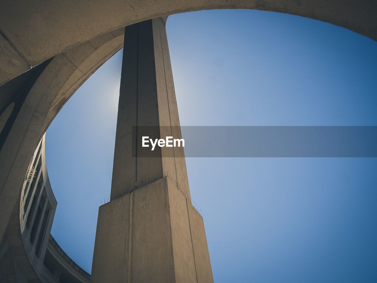 LOW ANGLE VIEW OF A MONUMENT