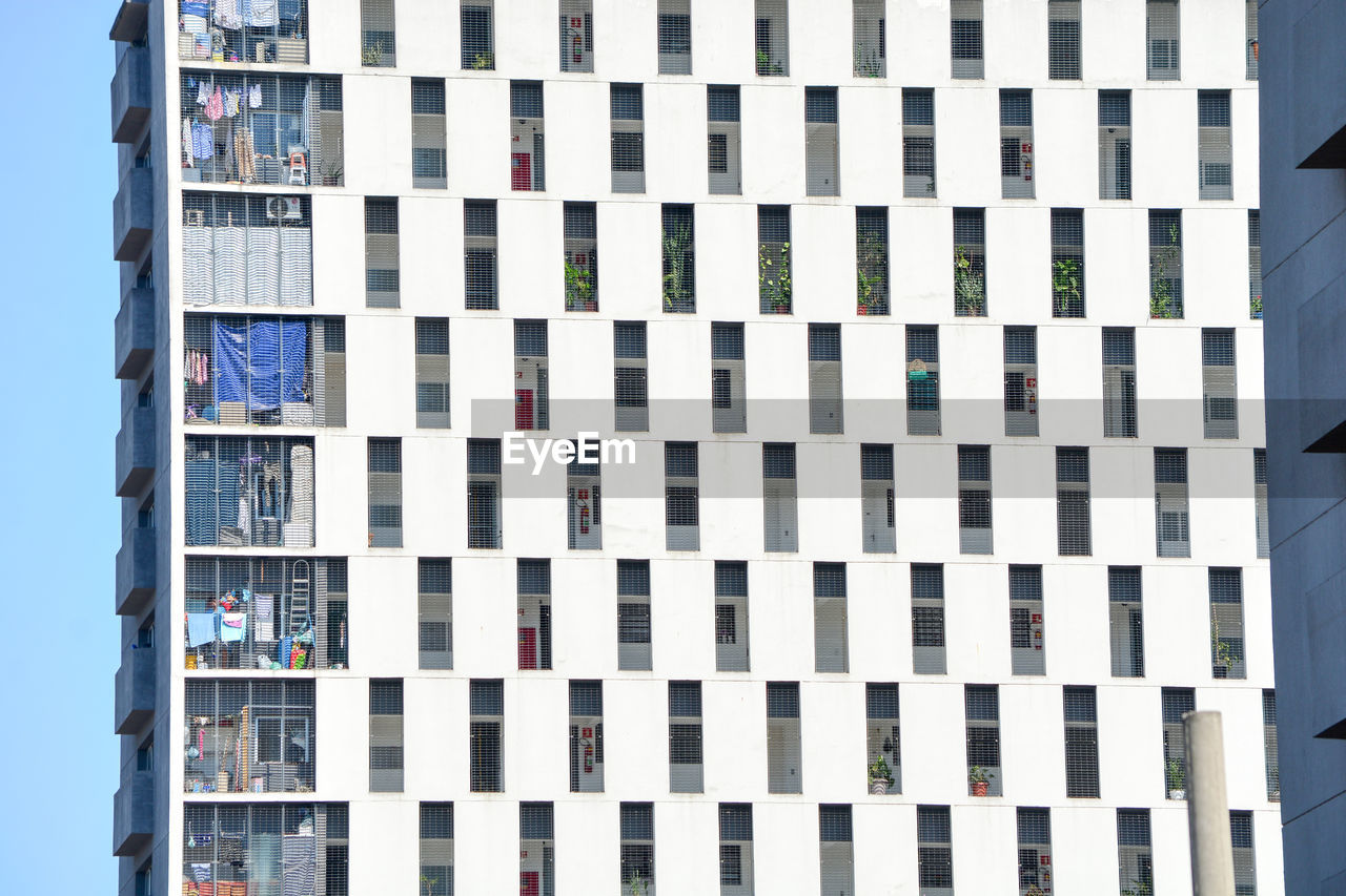 Low angle view of building against sky