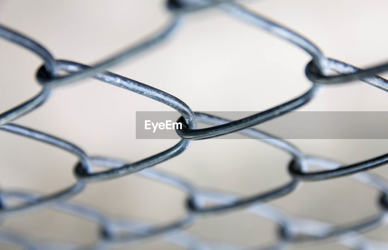 Close-up of chainlink fence