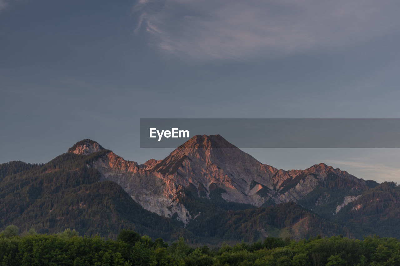 SCENIC VIEW OF MOUNTAIN AGAINST SKY