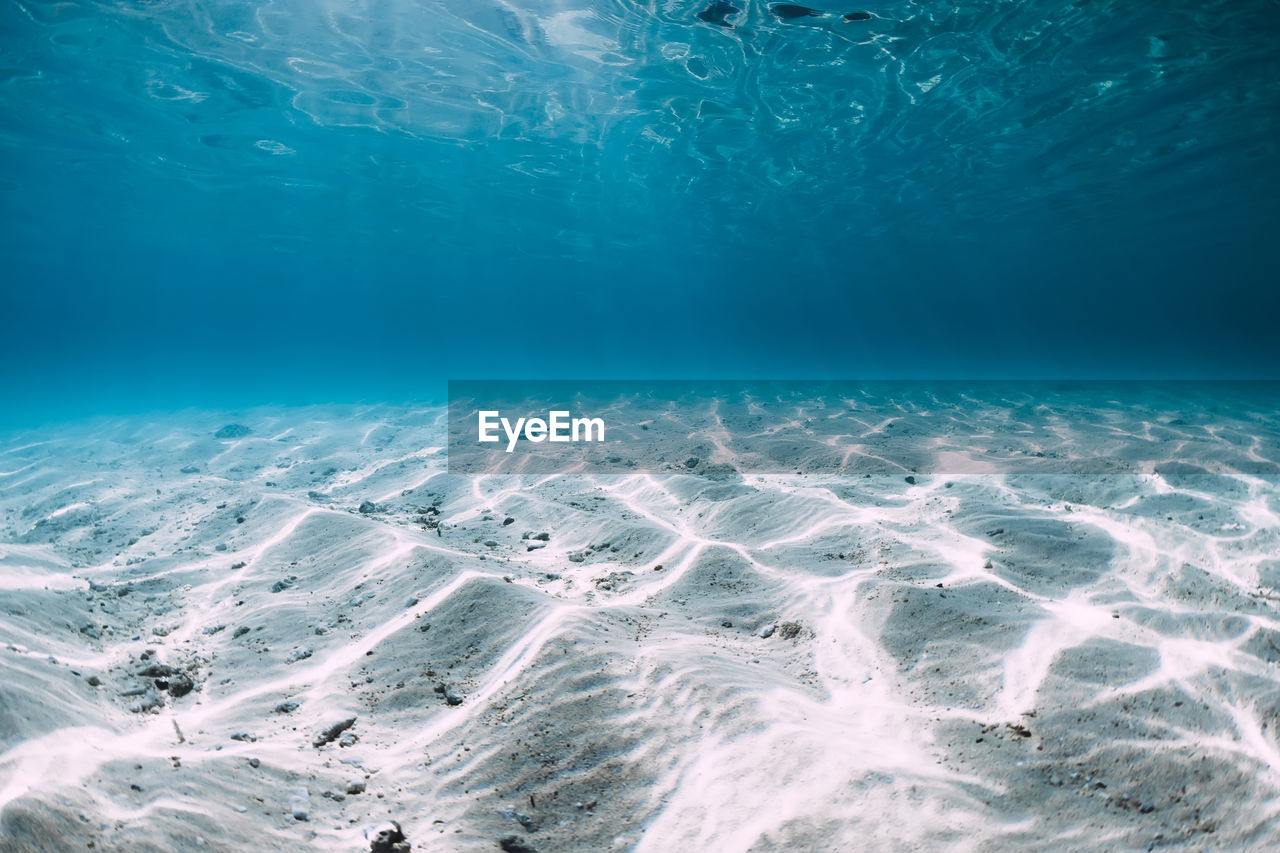 high angle view of sea against sky