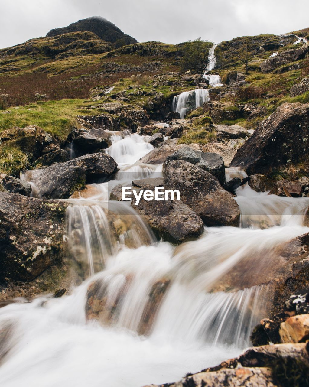 RIVER FLOWING AMIDST ROCKS