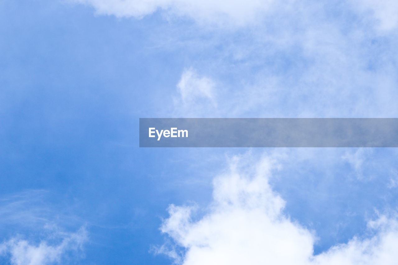LOW ANGLE VIEW OF CLOUDS IN CLOUDY SKY