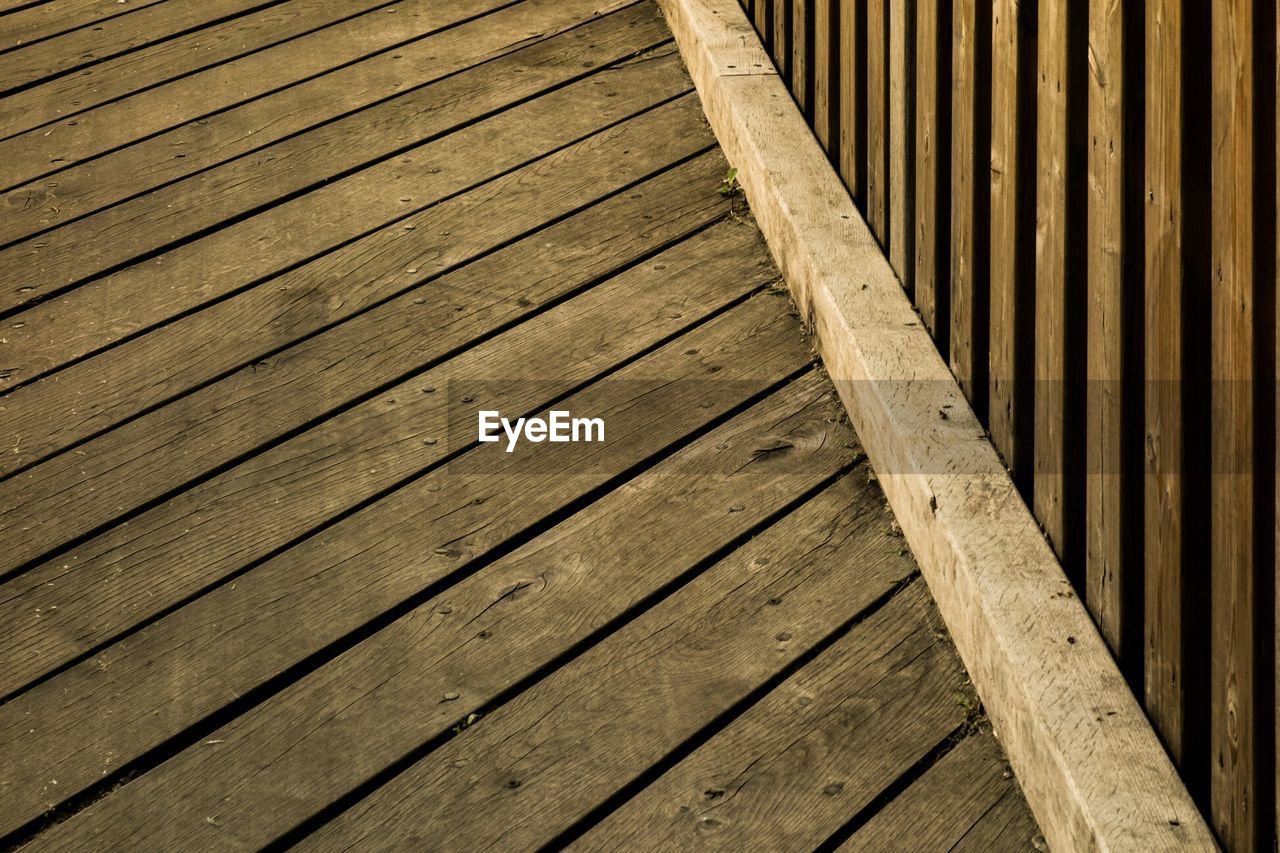 Close-up of floorboard