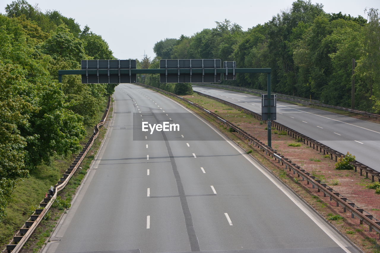 VIEW OF ROAD AGAINST SKY