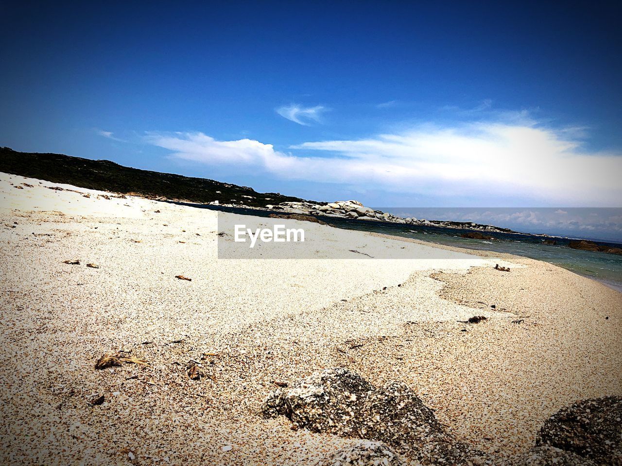 SCENIC VIEW OF SEA AGAINST BLUE SKY