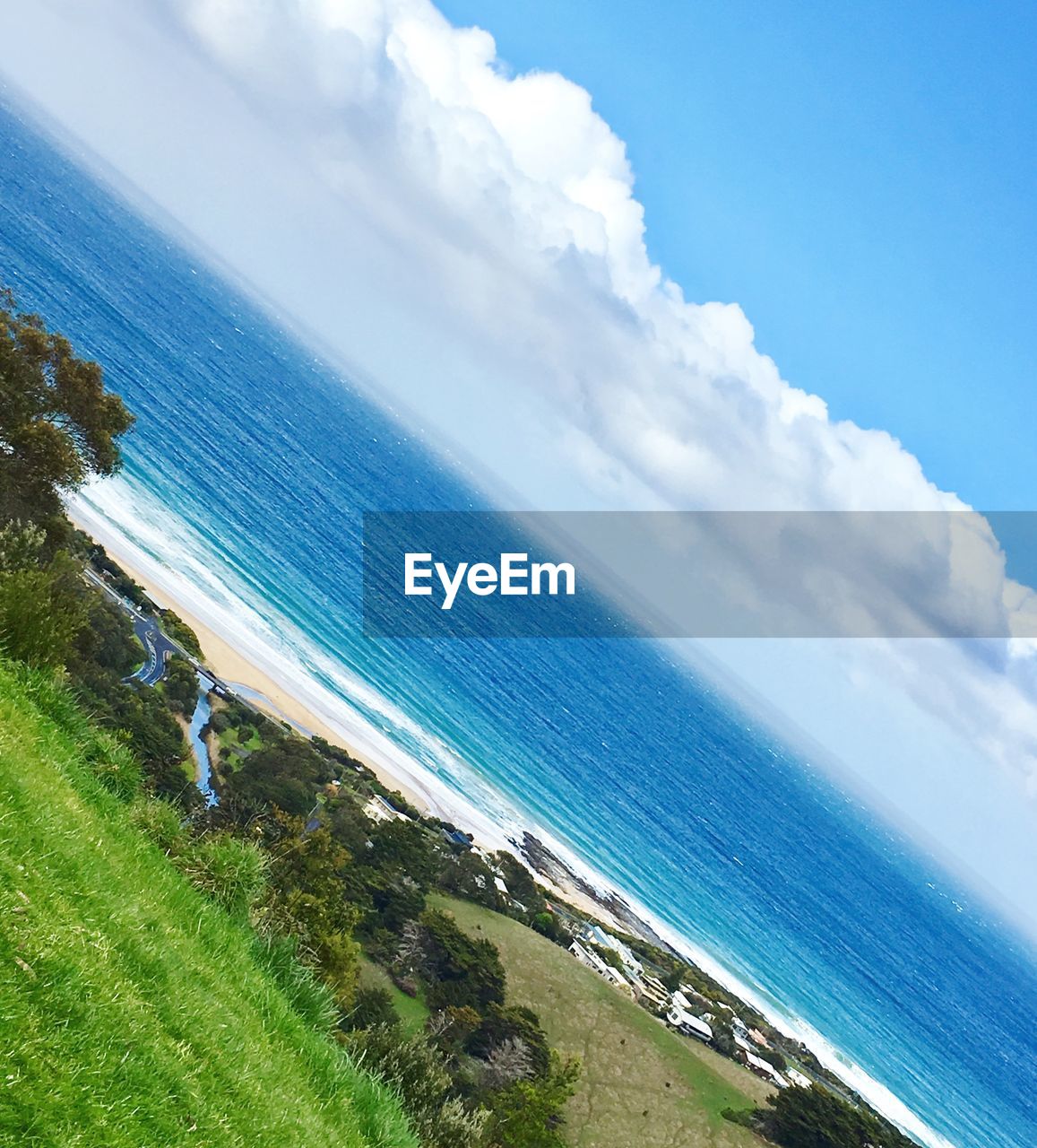 PANORAMIC VIEW OF SEA AGAINST SKY