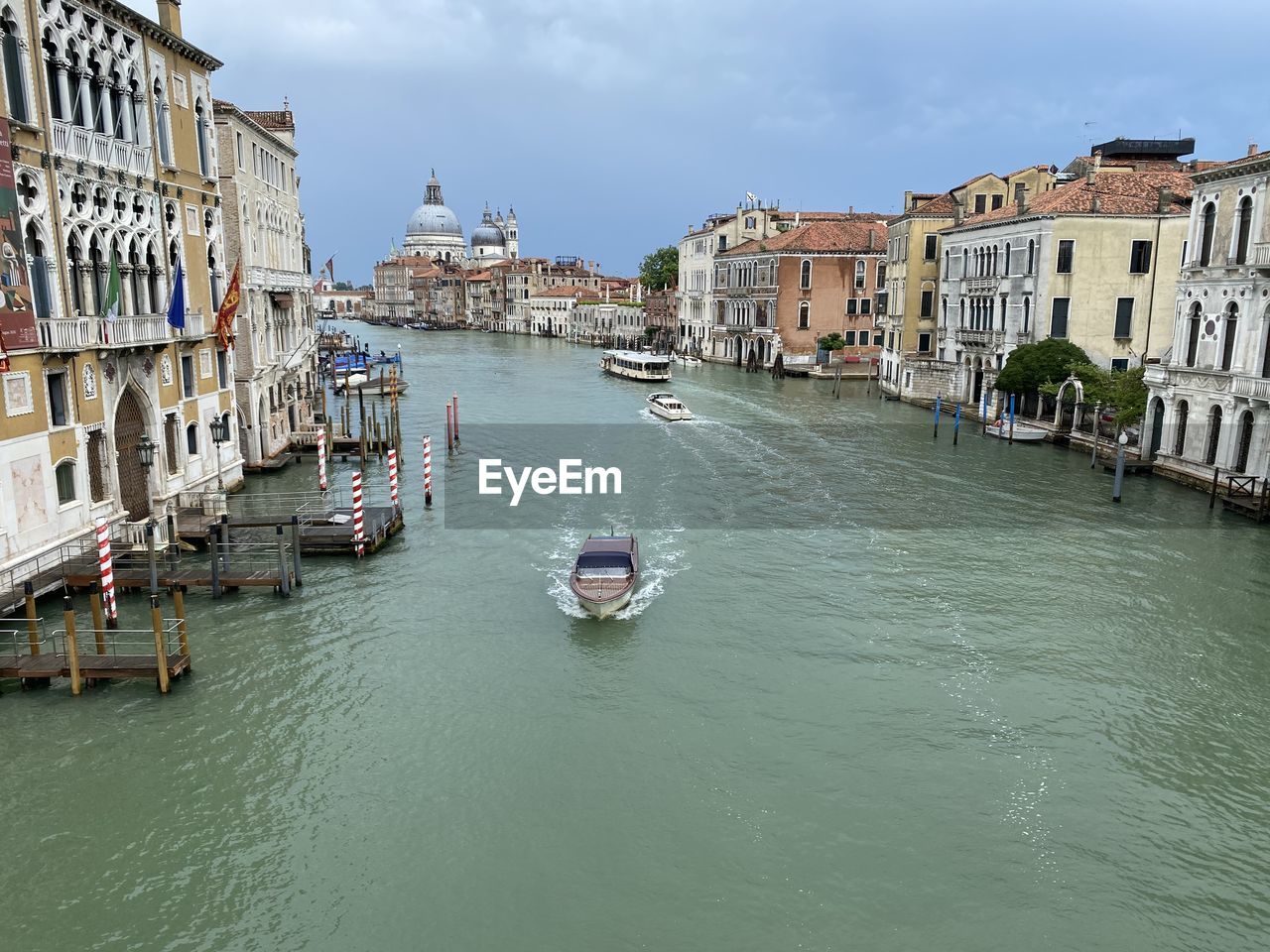 VIEW OF CANAL PASSING THROUGH BUILDINGS