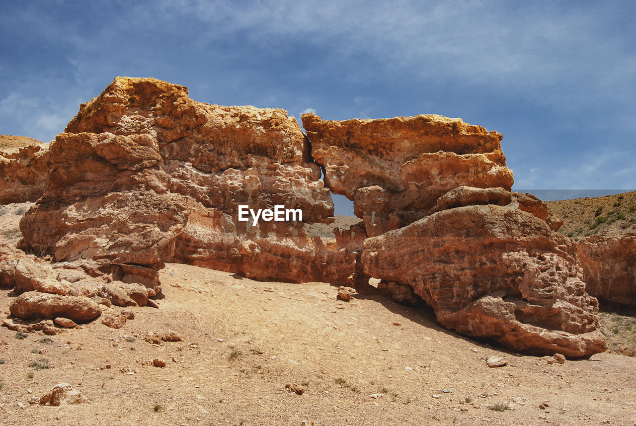 Charyn canyon near almaty in kazakhstan