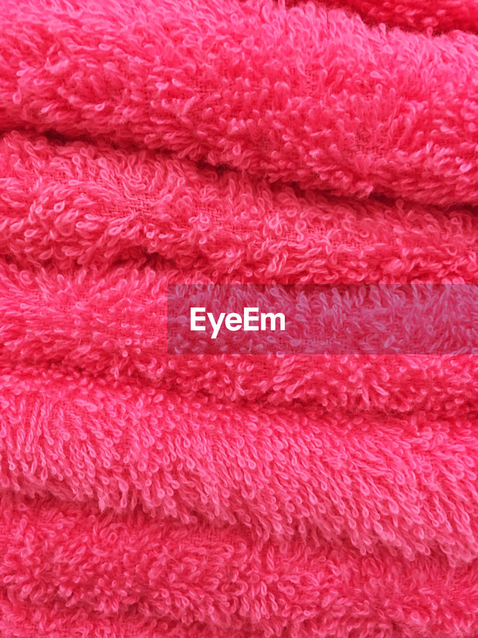 Full frame shot of pink towel
