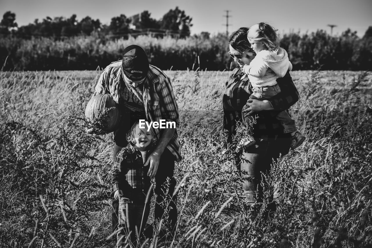 CHILDREN ON FIELD