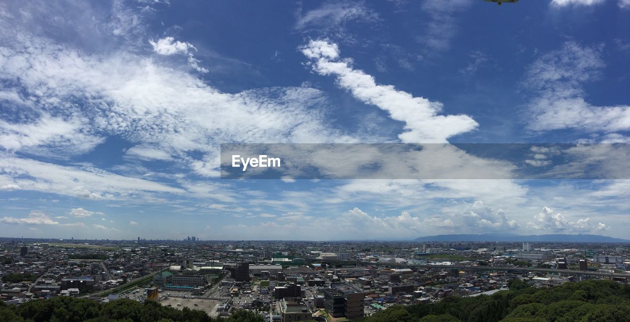 AERIAL VIEW OF TOWN