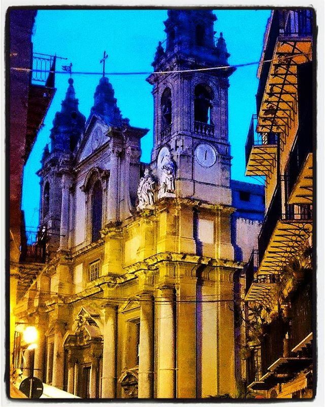 LOW ANGLE VIEW OF CHURCH WITH CHURCH