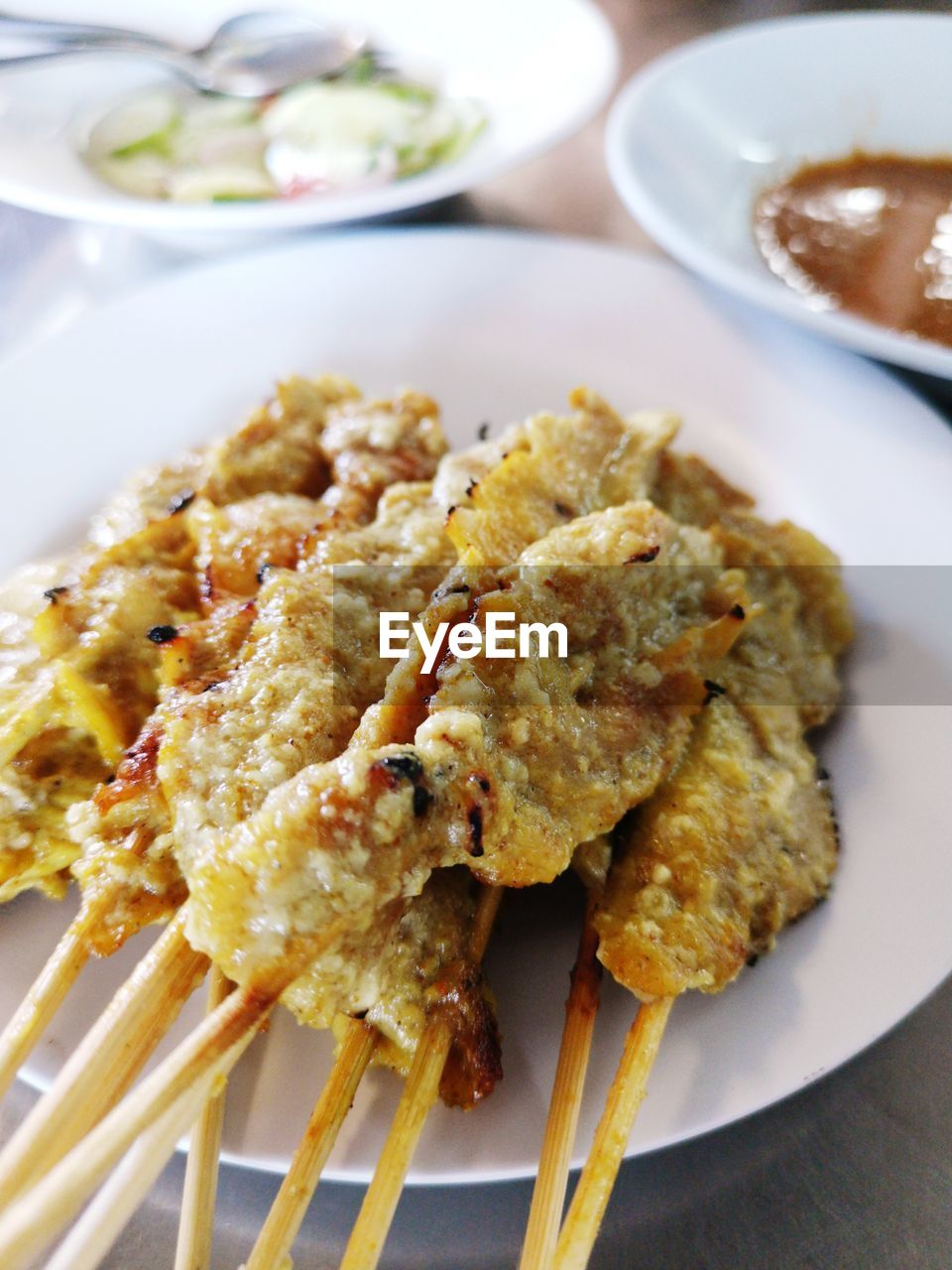 CLOSE-UP OF MEAL SERVED IN PLATE