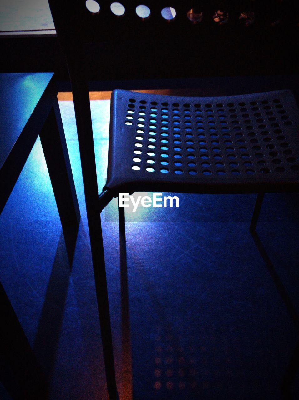 VIEW OF ILLUMINATED BUILDING