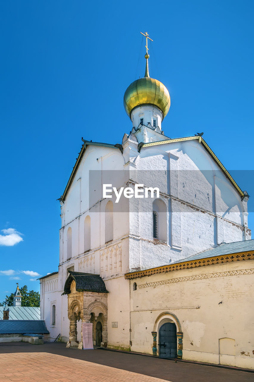 Church of the savior on senyakh in rostov kremlin, russia