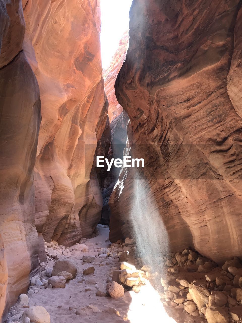 ROCK FORMATIONS IN A CANYON