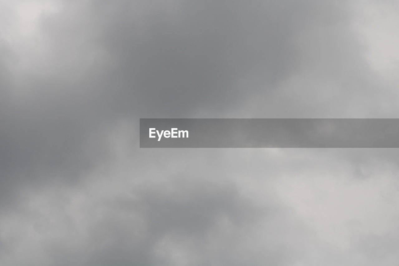 LOW ANGLE VIEW OF STORM CLOUDS