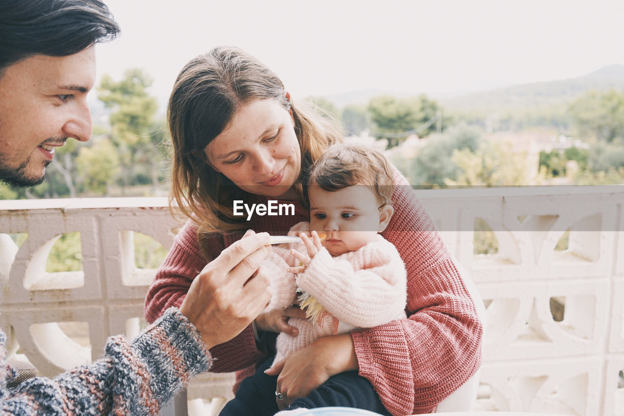 Mother and son