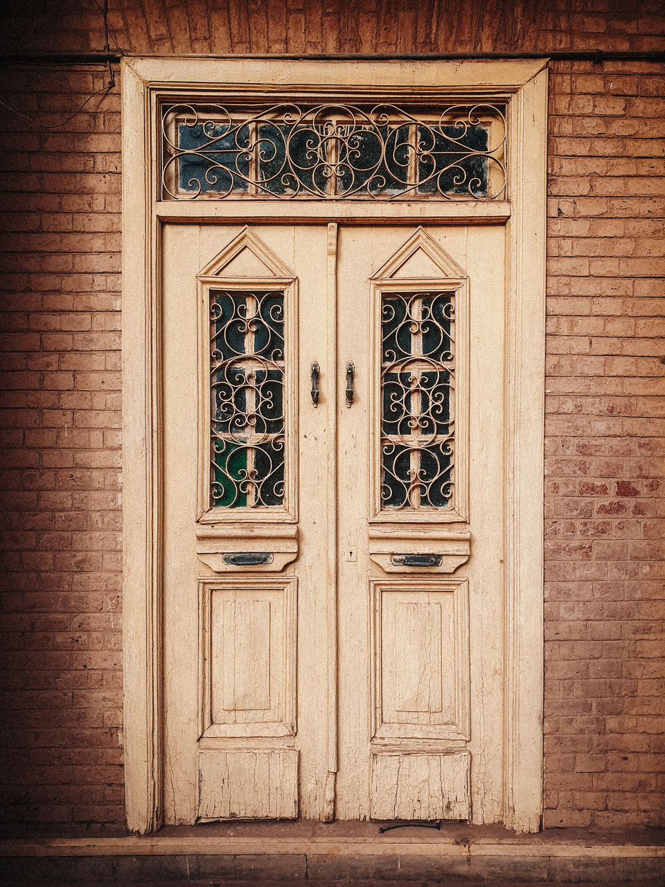 CLOSED DOOR OF HOUSE