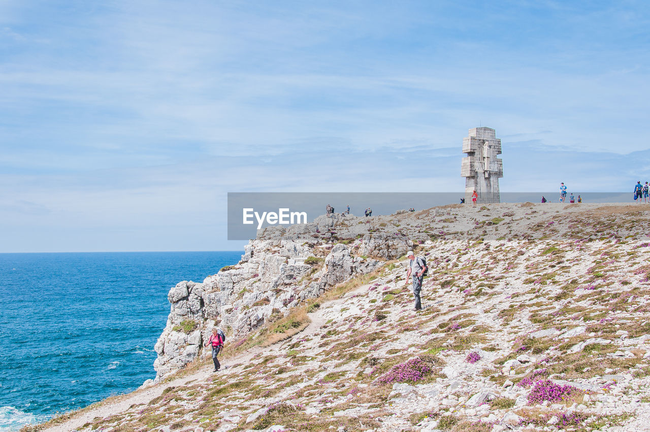 PANORAMIC VIEW OF SEA AGAINST SKY