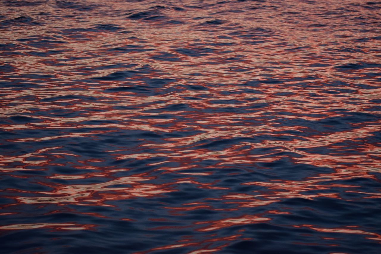 FULL FRAME SHOT OF RIPPLED LAKE