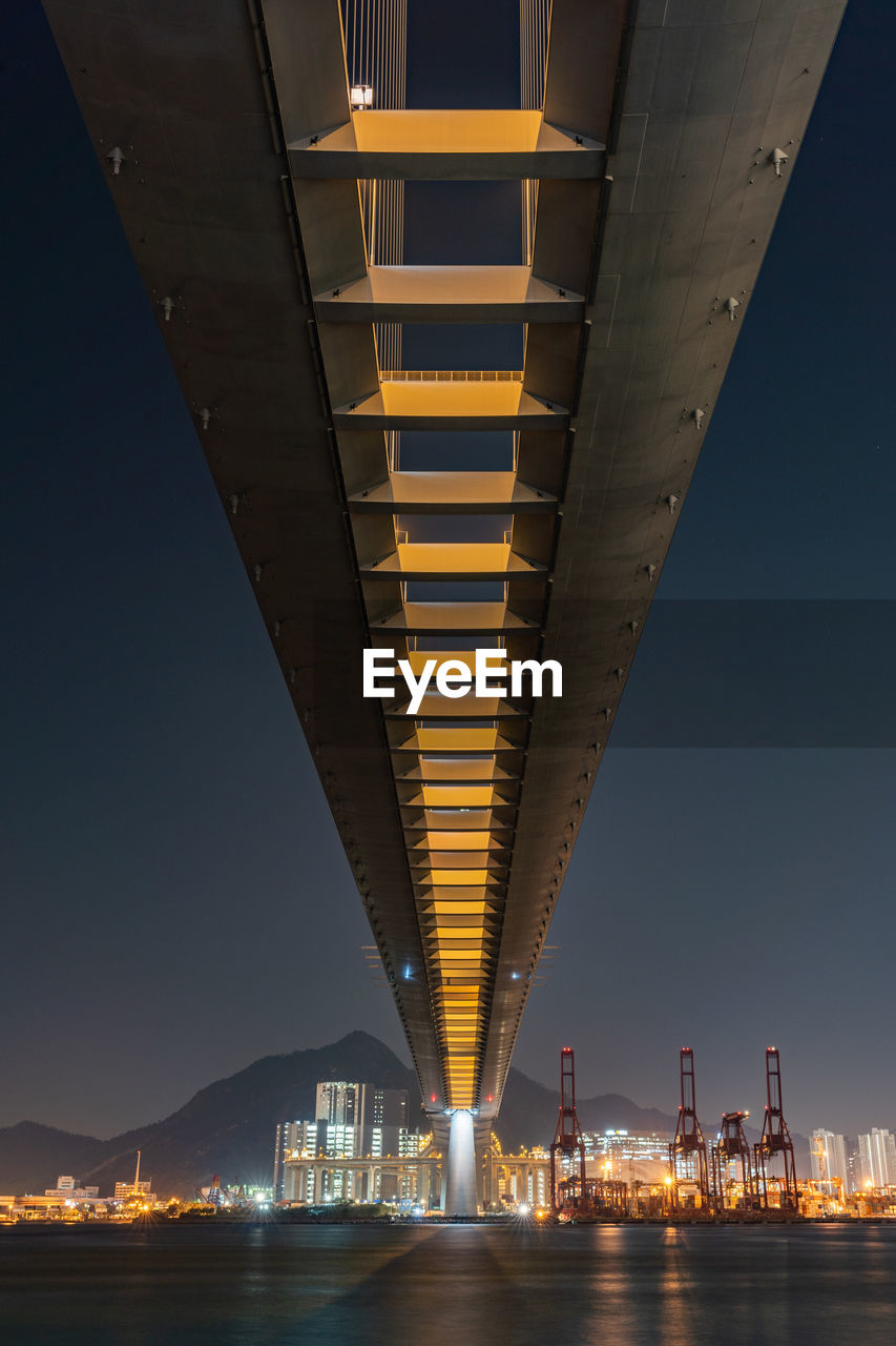Stonecutters bridge in hong kong 