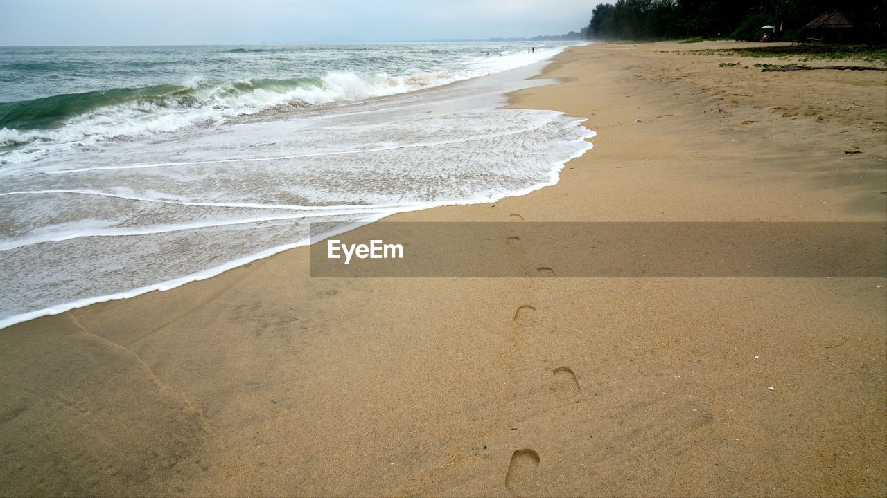 PANORAMIC VIEW OF BEACH