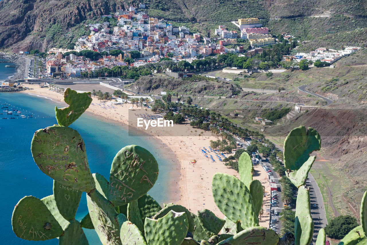 HIGH ANGLE VIEW OF BUILDINGS