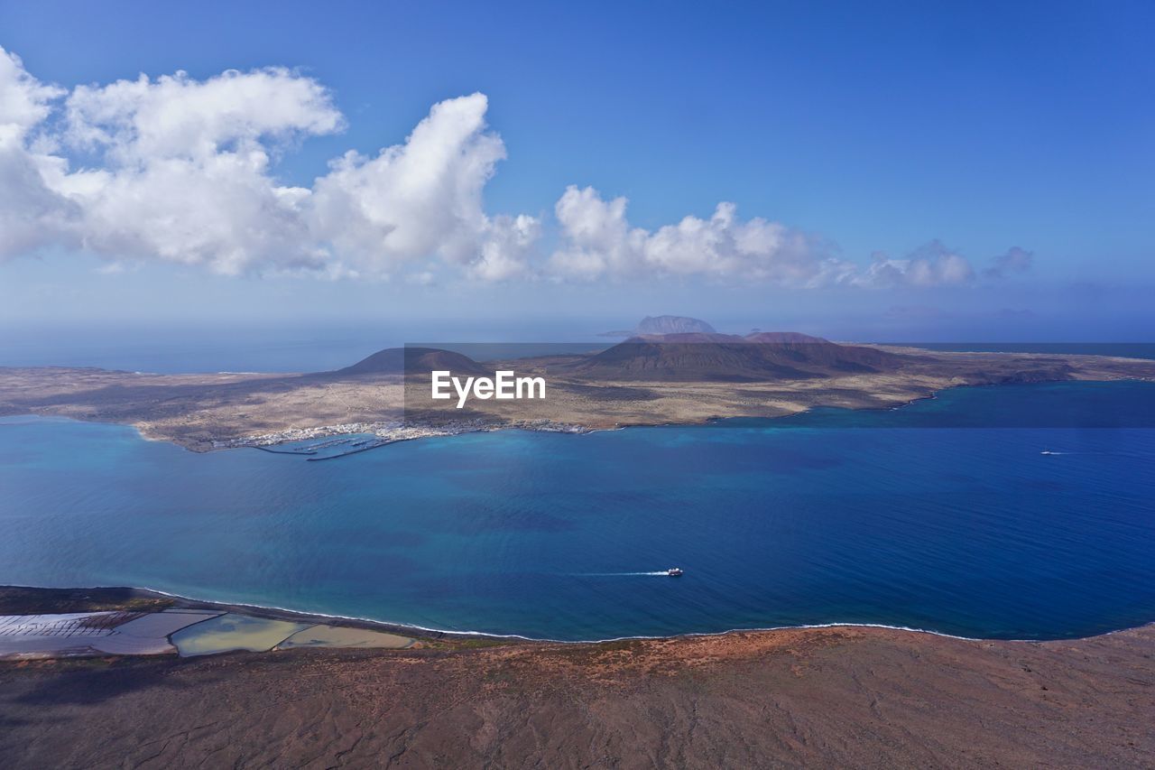 PANORAMIC SHOT OF SEA AGAINST SKY