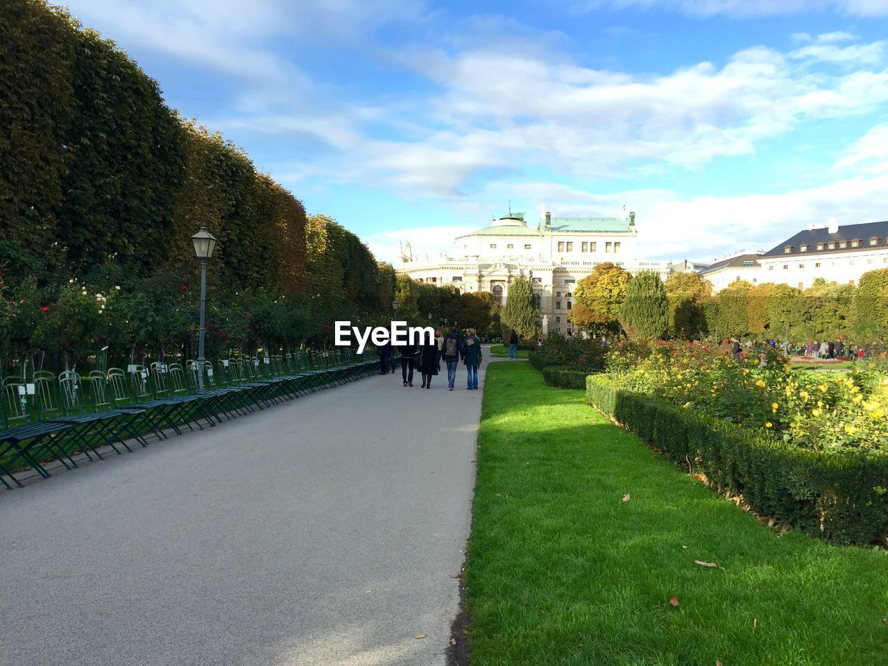 PEOPLE WALKING ON ROAD