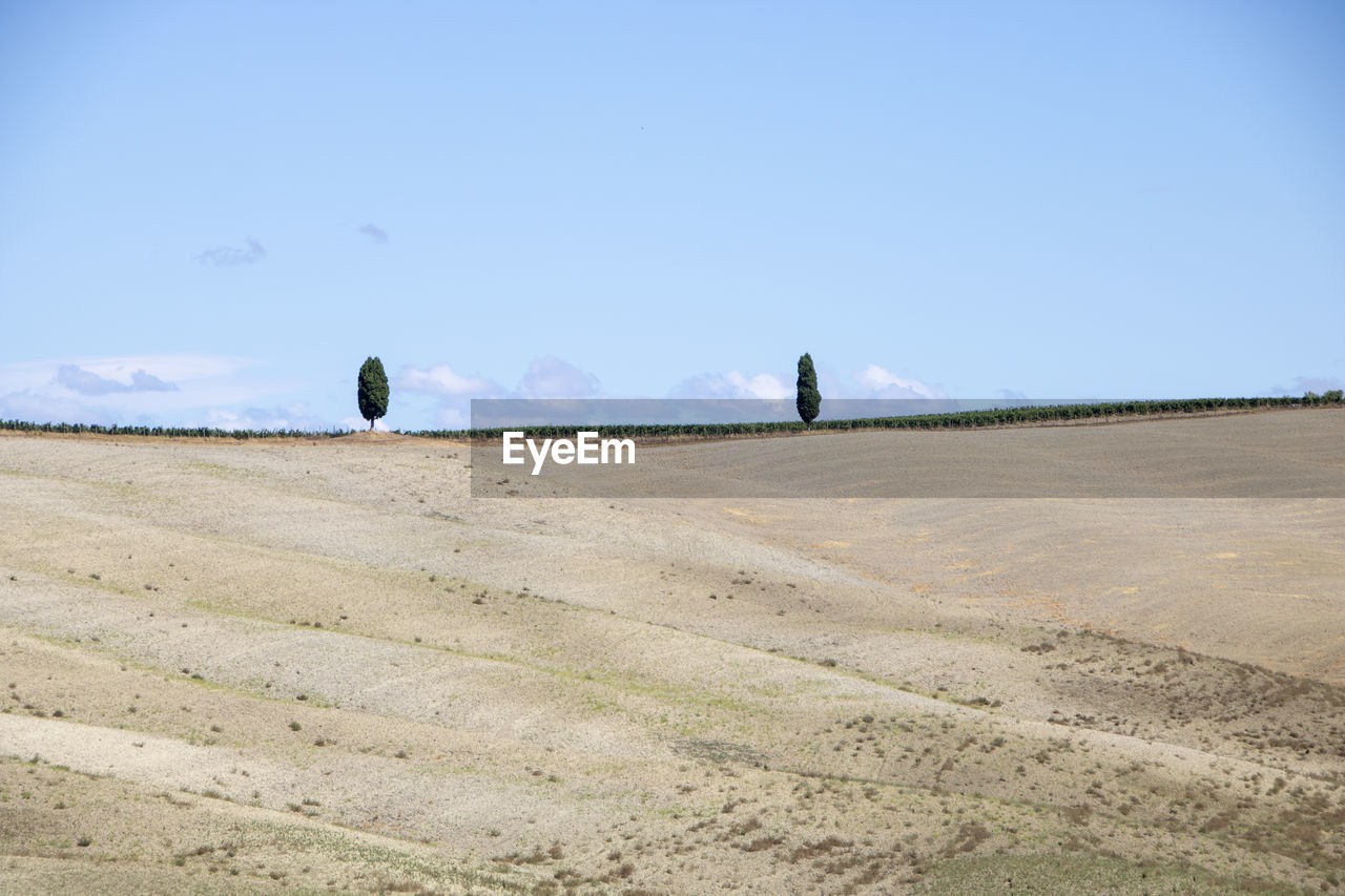 SCENIC VIEW OF LAND ROAD AGAINST SKY