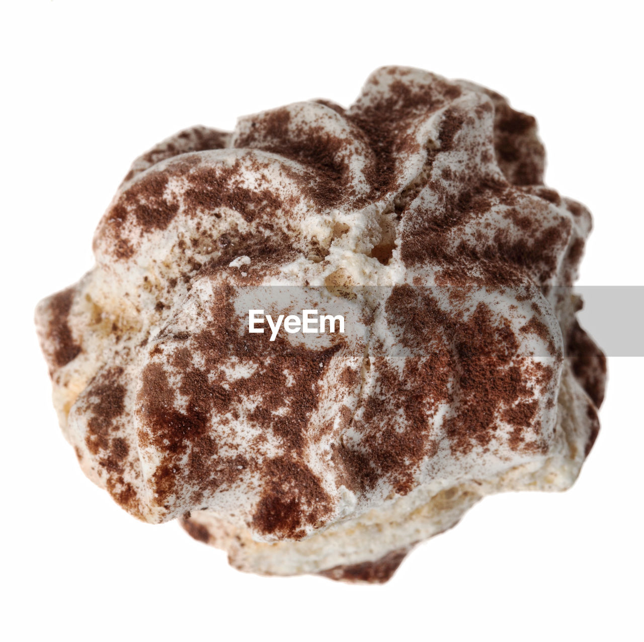 Close-up of sweet food against white background