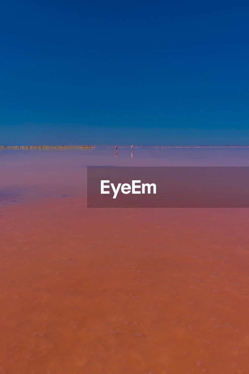 SCENIC VIEW OF SEA AGAINST BLUE SKY