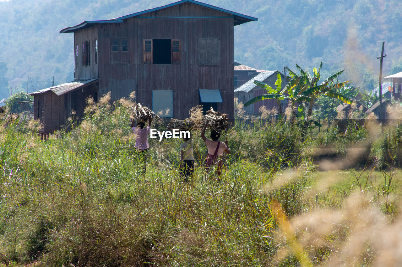 Country side scenery in myanmar