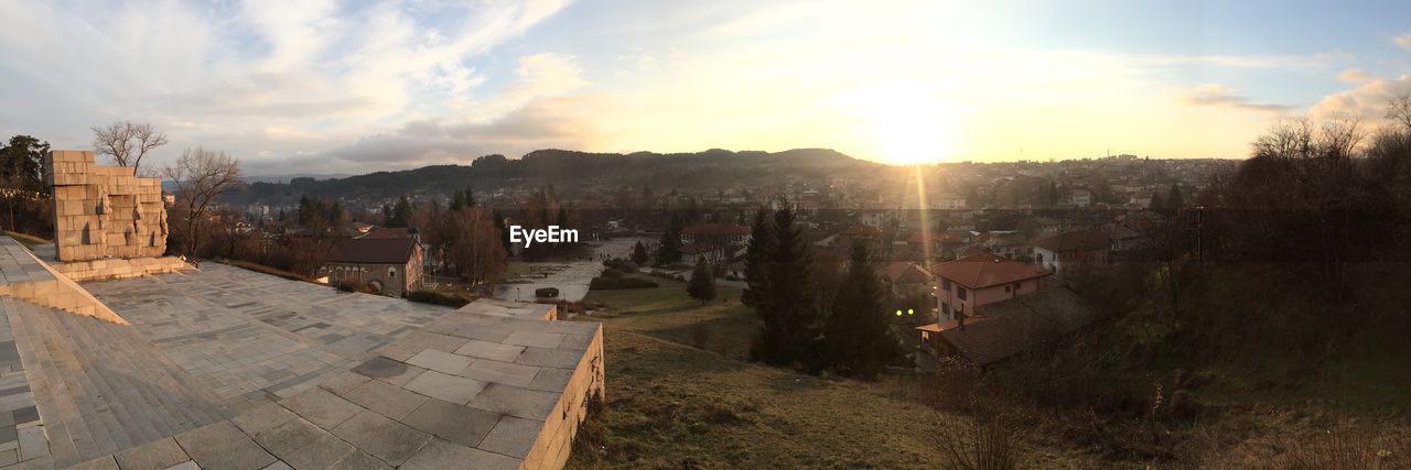 PANORAMIC VIEW OF SKY AT SUNSET