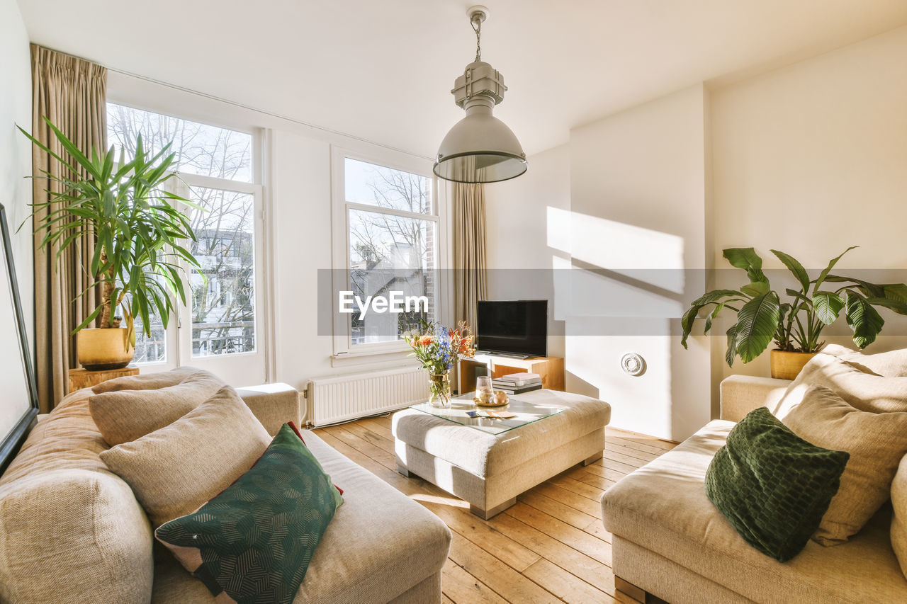 Interior of modern apartment