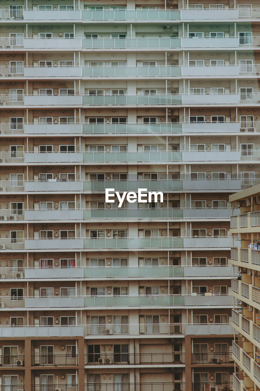 Full frame shot of building, tokyo, japan