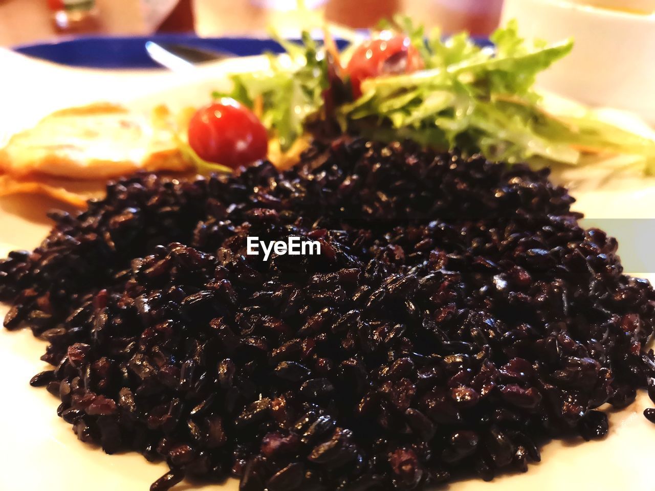 CLOSE-UP OF DESSERT IN PLATE