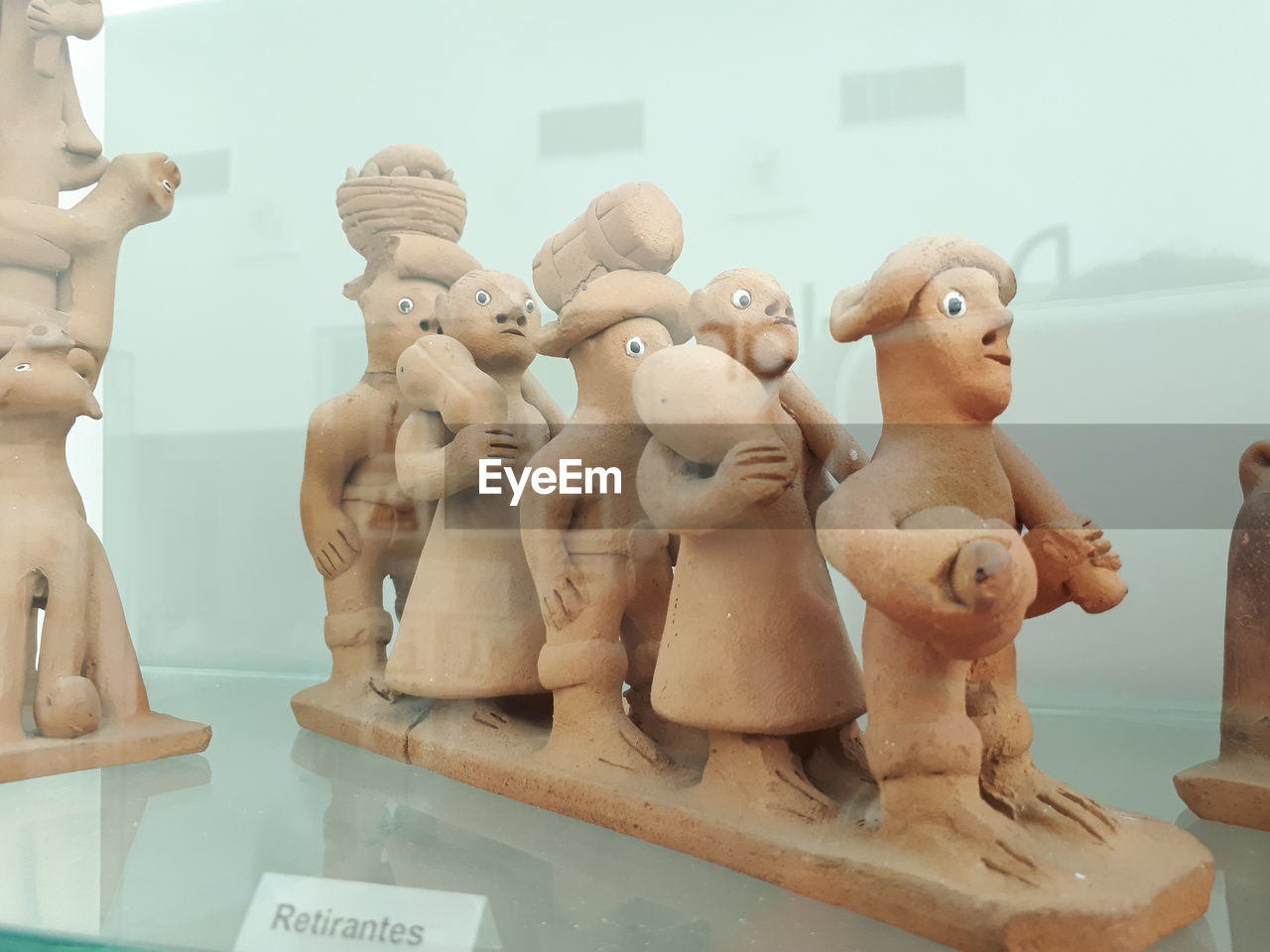 CLOSE-UP OF FIGURINES