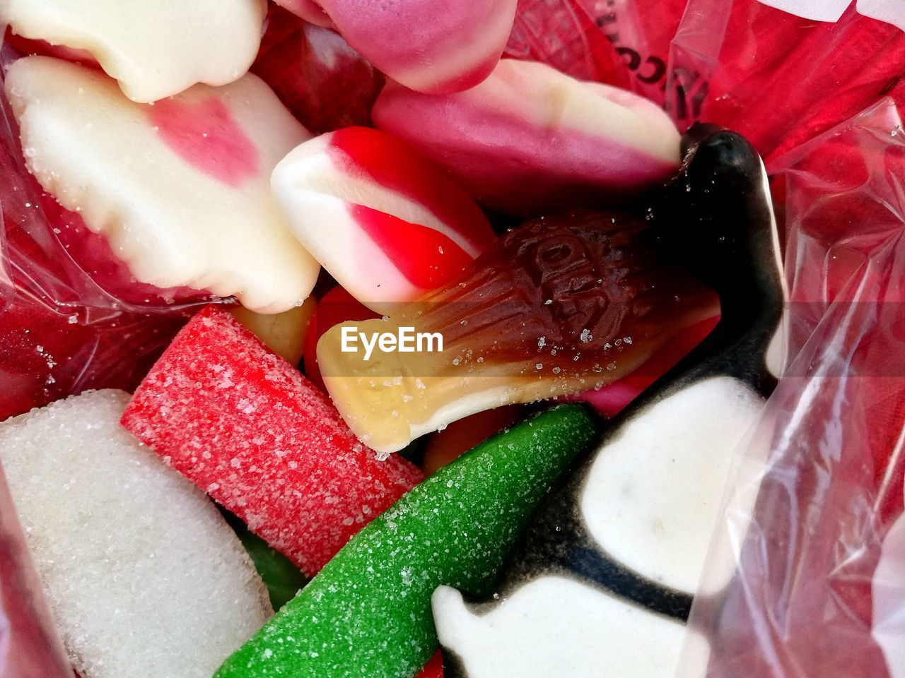 Full frame shot of colorful candies