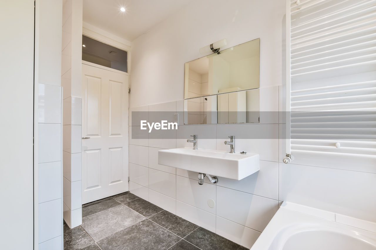 View of sink in bathroom