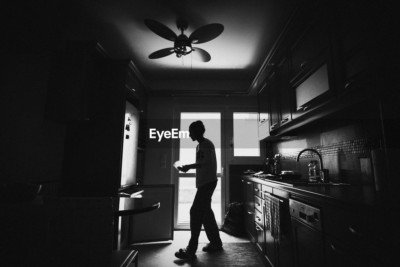 Woman in kitchen