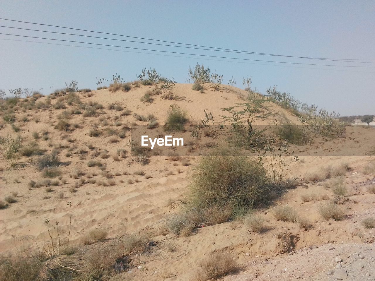 LANDSCAPE AGAINST CLEAR SKY