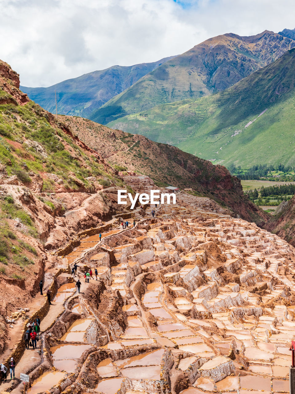 AERIAL VIEW OF MOUNTAIN RANGE