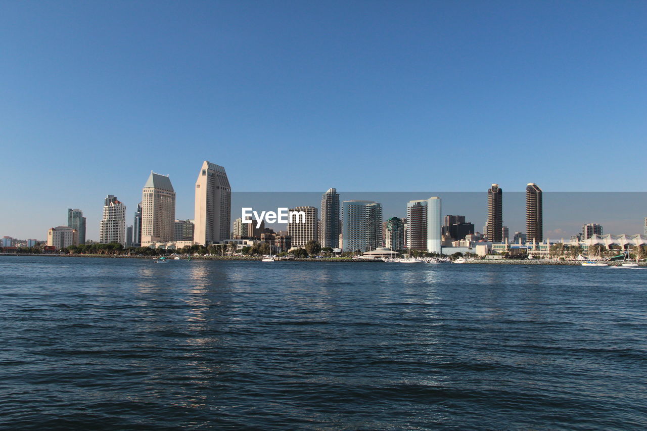 Skyscrapers at the waterfront