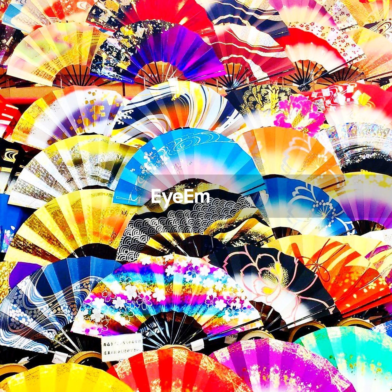 FULL FRAME SHOT OF MULTI COLORED UMBRELLAS FOR SALE